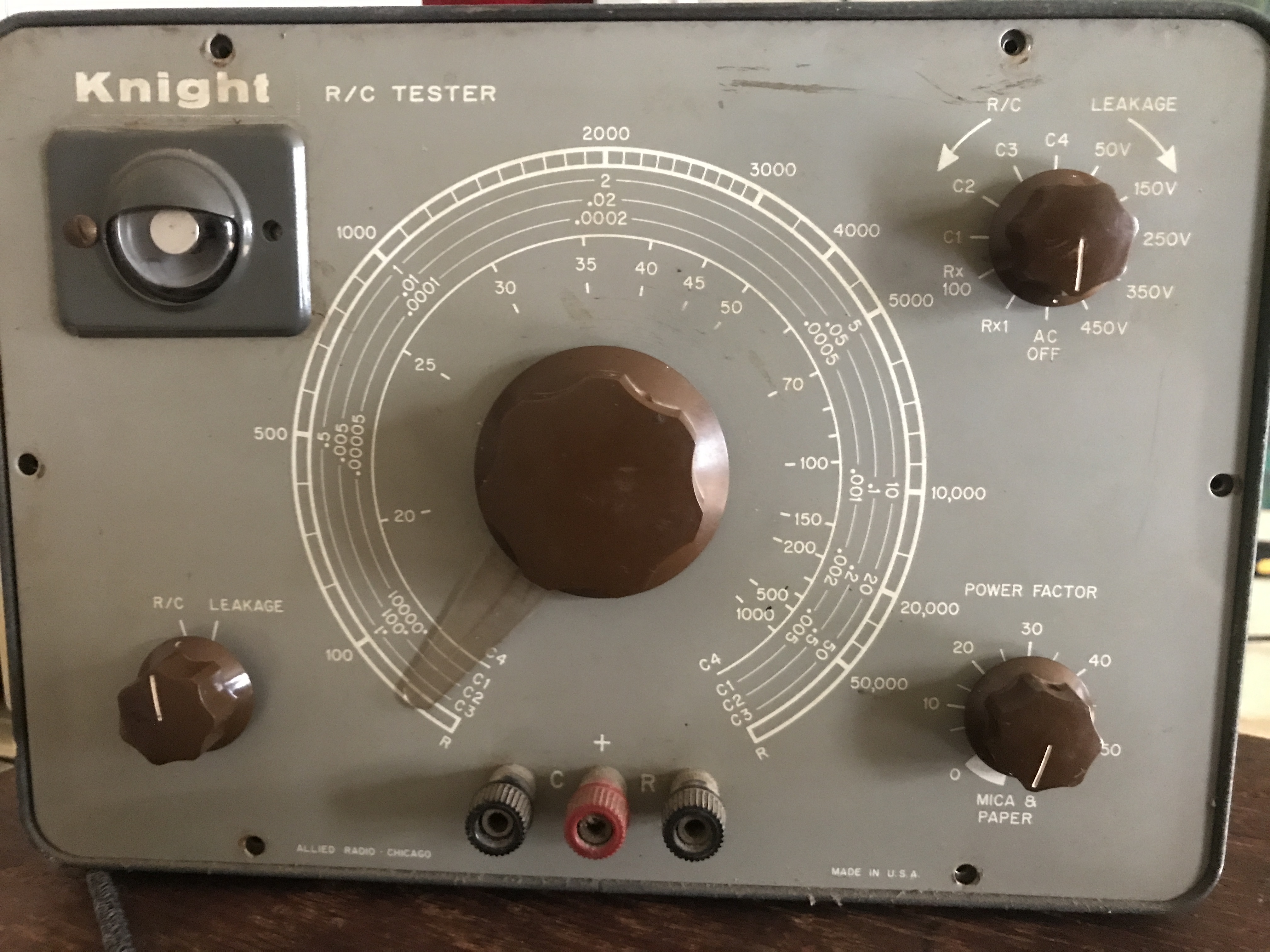 Knight R/C Tester Front